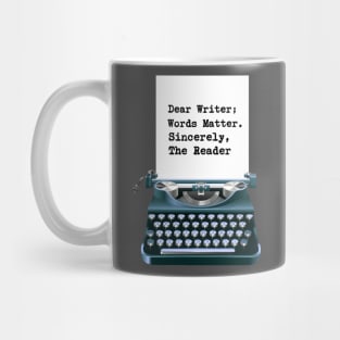 Dear Writer Mug